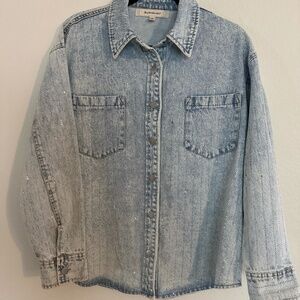Rhinestone Rodeo Denim Jacket - Women's Small -NWT